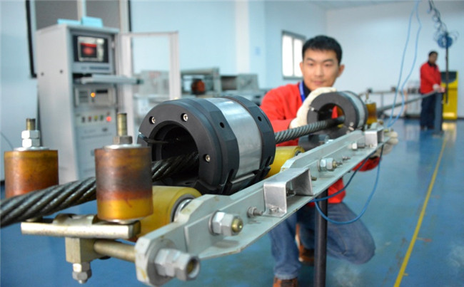 鋼絲繩探傷系統